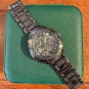 Charming Charlie Gunmetal Watch